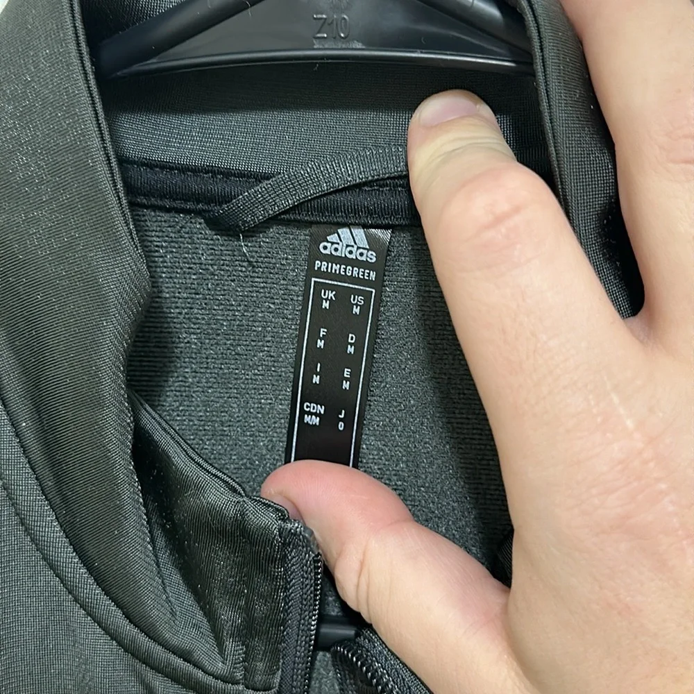 Adidas Primegreen Zip Up Jacket size M - Picture 2 of 3